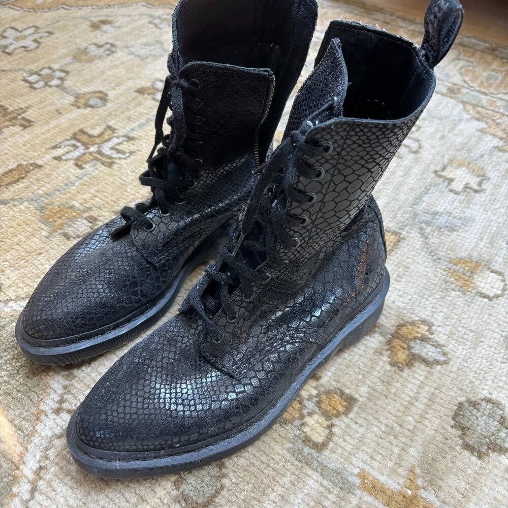 Dr. Martens Alix Black Boots